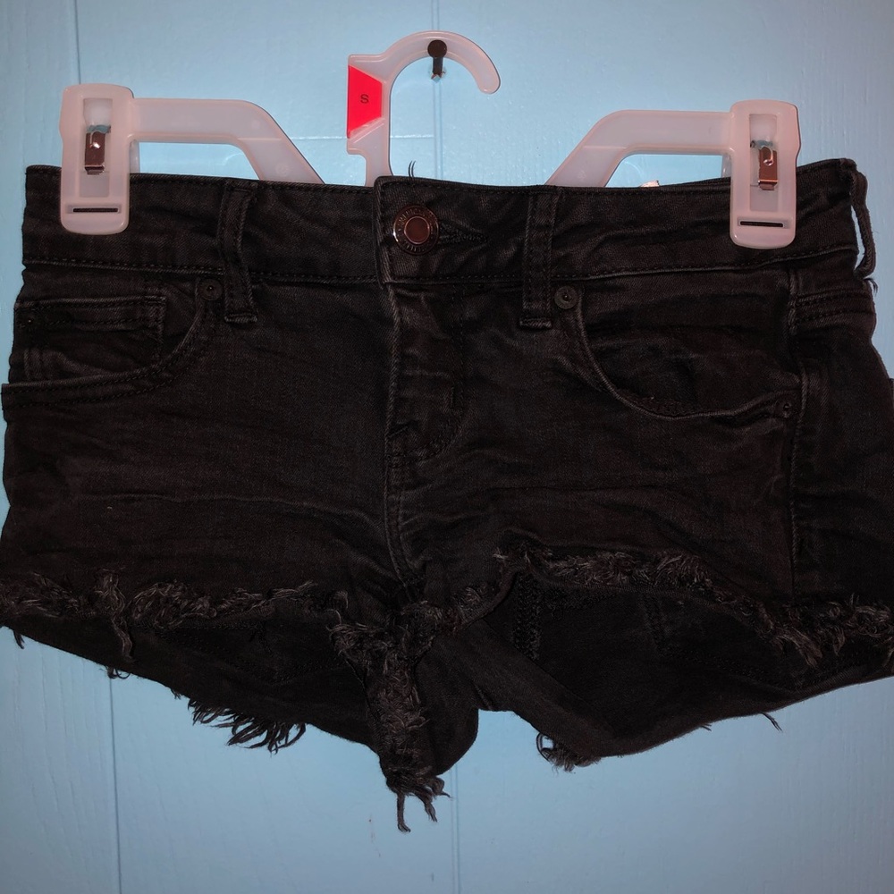 AE jean shorts. ripped